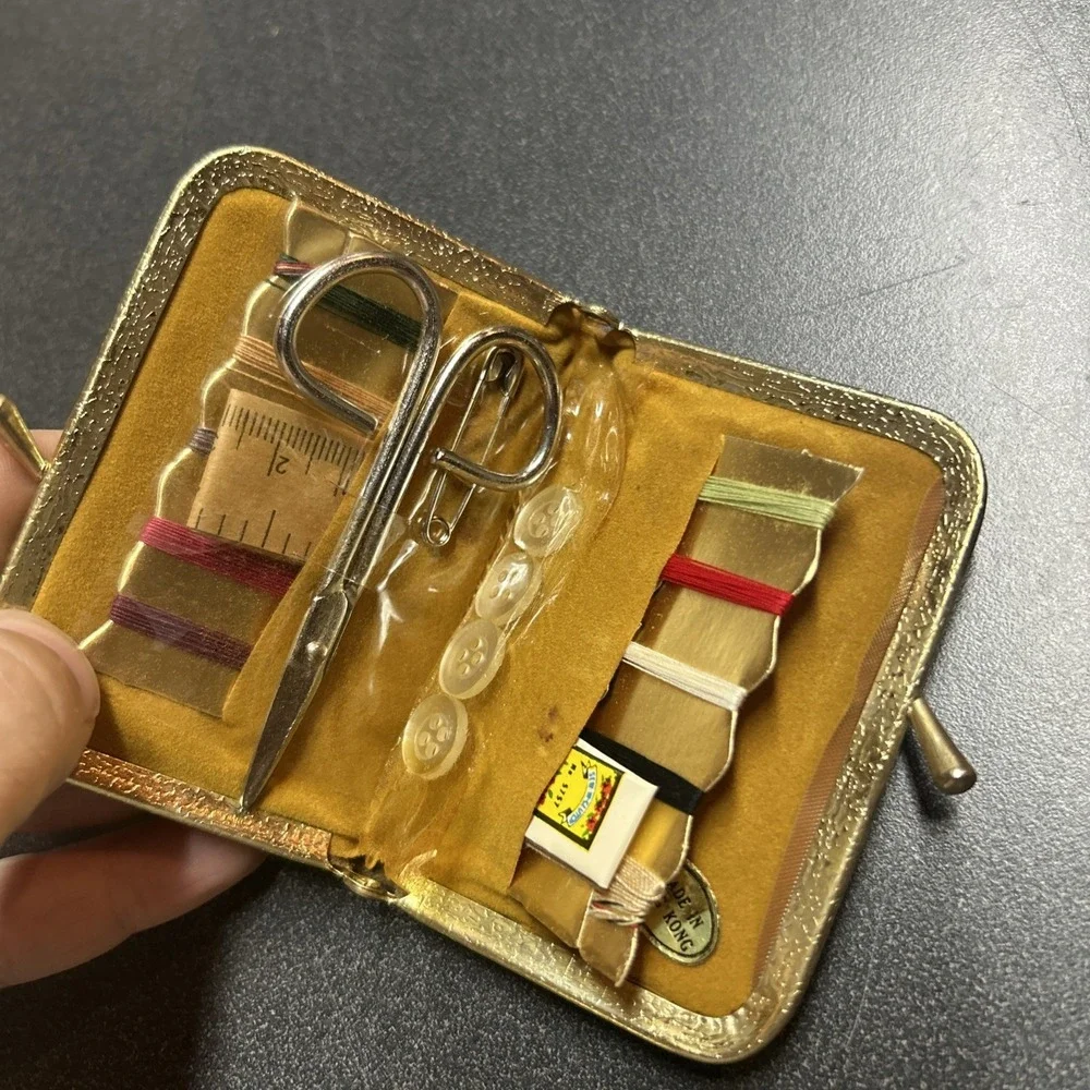 Vintage 1960s Sew-It Sew Kit Travel Sewing Set – Made in Hong Kong - Intact